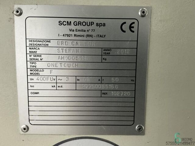 Kantenanleimmaschinen  SCM Stefani One Touch F 2011 SCM Stefani One Touch F