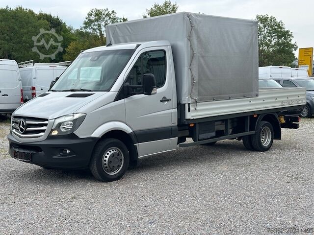 Pritschenwagen Mercedes-Benz Sprinter 519 Pritsche+Plane Automat Klim