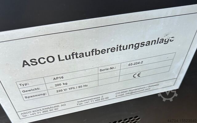 Trockeneisstrahlgerät Asco Ascojet 201 CS