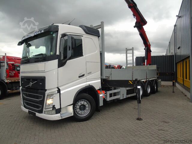 Crane truck Volvo FH 500 FH 500 8x4 + PALFINGER PK 34002 6x e...