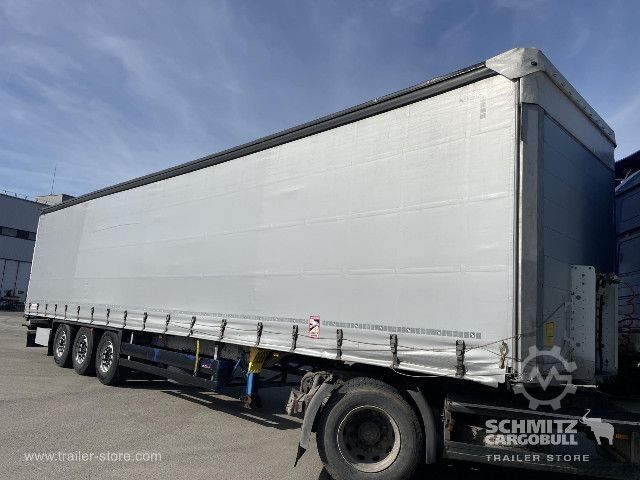Auflieger mit Pritsche & Plane Schmitz Cargobull Semitrailer Curtainsider Standard