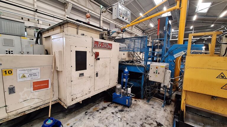 4 Matrizen - 4 Schlag Presse SAKAMURA BP450SL