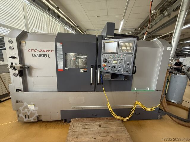 Cnc lathe with Y axis LEADWELL LTC 25 MY