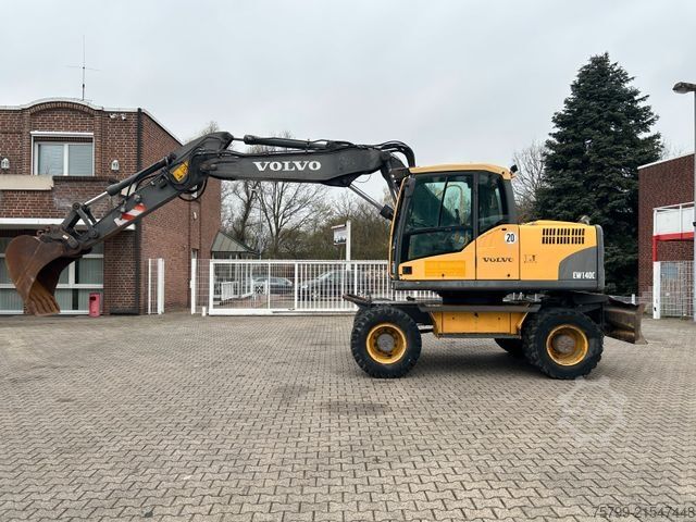 Mobile excavator VOLVO EW140C Mobilbagger
