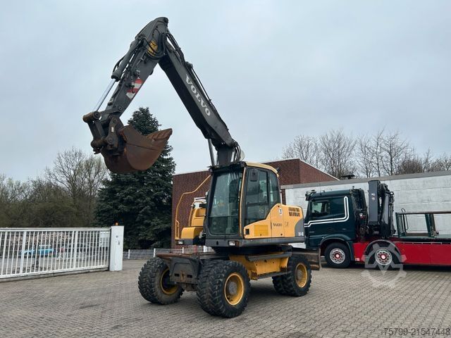 Mobile excavator VOLVO EW140C Mobilbagger