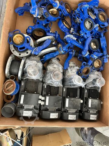 Horizontal Pumps & Batch of Valves Grundfos 