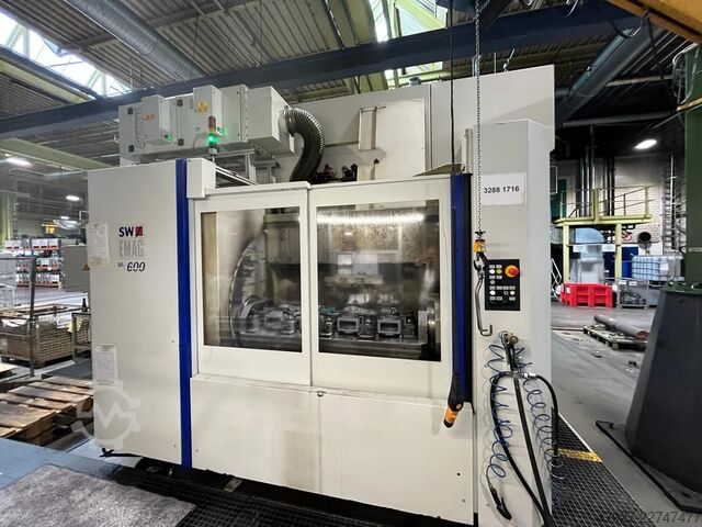 Horizontal-Bearbeitungszentrum SW Schwäbische Werkzeugmaschinen GmbH BA 600 2-CNC, 2-spindlig