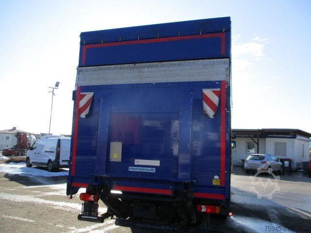 LKW mit Pritsche & Plane RENAULT D12/280, LBW, TÜV 10/2026
