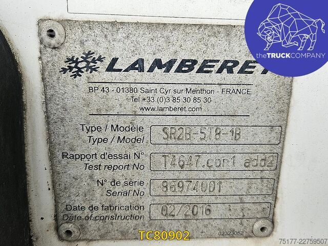 Refrigerated/frozen transport Lamberet 