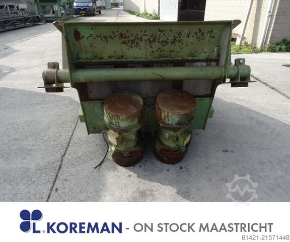 Vibrationsrinne Jöst 2000-1100  Vibrating Chute Jöst 2000-1100