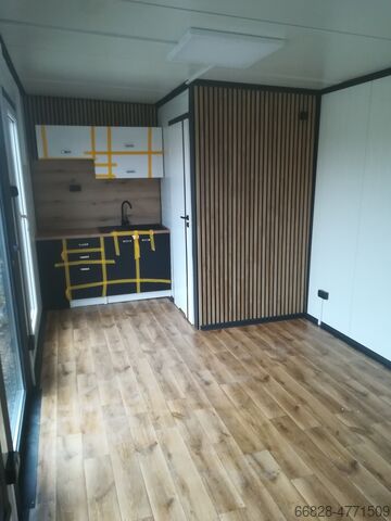 Nowy kontener mieszkalny biurowy Pawilon Polska Container buro haus