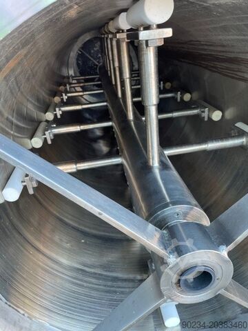 49 Sq. Ft. Pfaudler Balfour Stainless Steel Wiped Film Evaporator PFAUDLER 49 Sq. Ft.