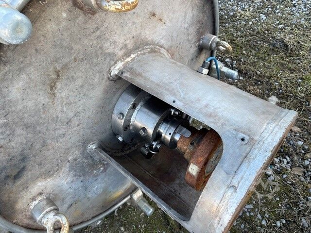 49 Sq. Ft. Pfaudler Balfour Stainless Steel Wiped Film Evaporator PFAUDLER 49 Sq. Ft.