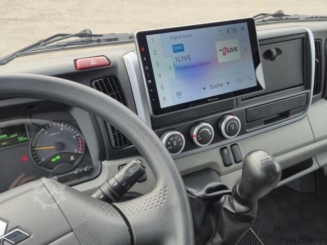 Pritschenwagen Fuso 3S15 Alu Pritsche 2.80 Ladekran Funk sofort verfügbar!