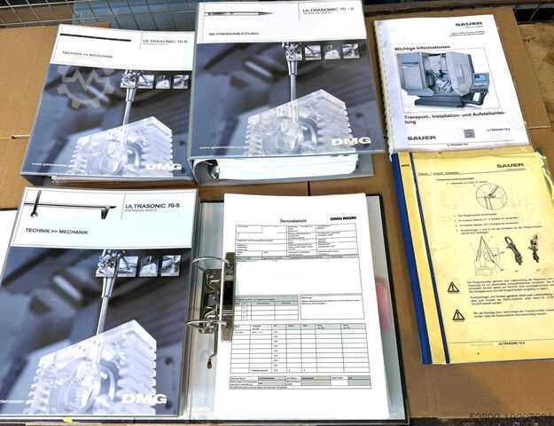 Universal machining center DMG Deckel Maho Ultrasonic 70 Evolution Sauer