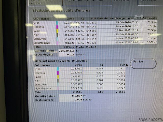 Digitaldrucker 3,20 Meter Rolle-zu-Rolle DURST RHO 312R LED