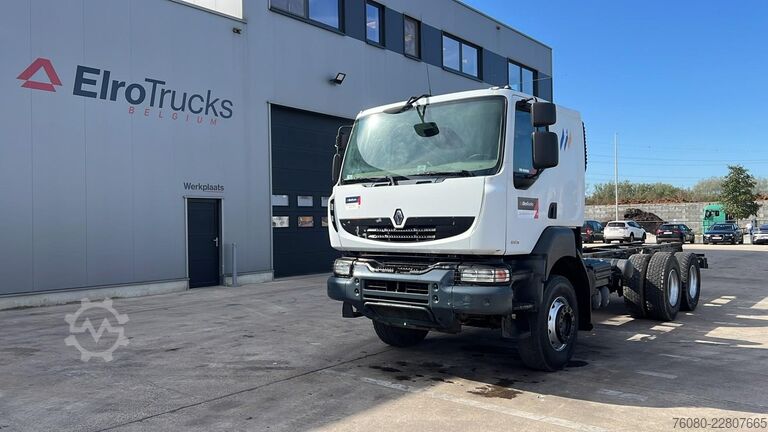 Fahrgestell mit Fahrerhaus Renault Premium 450 DXI (BOITE MANUELLE / LAMES / BIG A...
