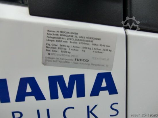 Transporter mit Koffer IVECO DAILY, 35S14 KOFFER