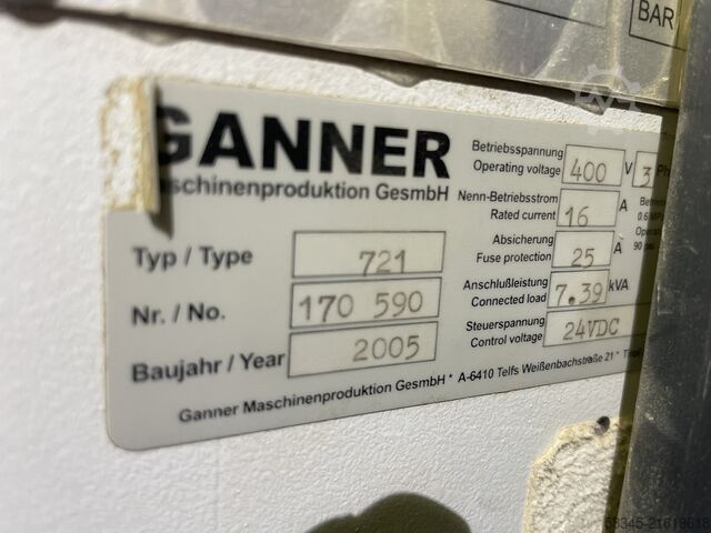 Korpuspresse Gannomat CONCEPT 70