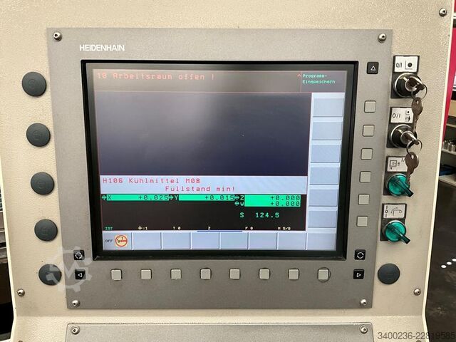 2005 Hedelius BC 100-2500 M CNC machining center Hedelius BC 100-2500 M