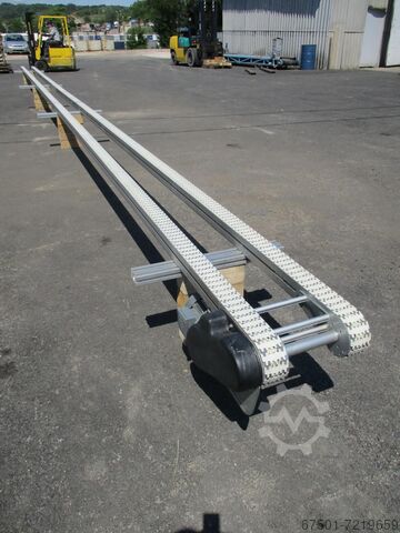 Chain conveyor system conveyor belt (1685) FLEXLINK Aluminium-Fördersysteme Kunststoffketten