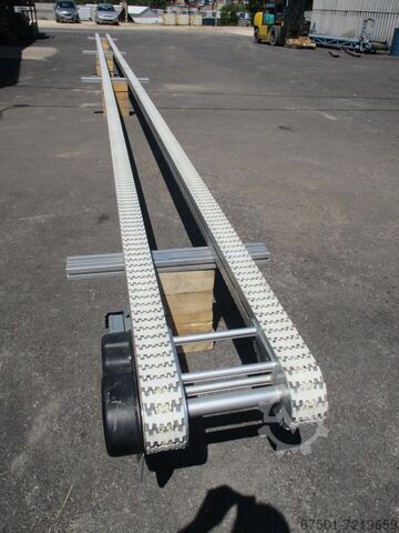 Chain conveyor system conveyor belt (1685) FLEXLINK Aluminium-Fördersysteme Kunststoffketten