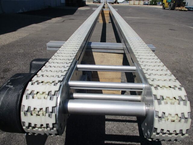 Chain conveyor system conveyor belt (1685) FLEXLINK Aluminium-Fördersysteme Kunststoffketten