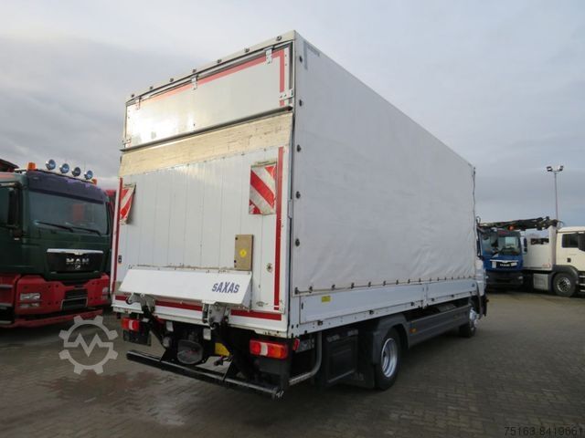 Transporter mit Pritsche & Plane MERCEDES-BENZ Atego 818 L Pritsche LBW LBW 1 to AHK+Luftans