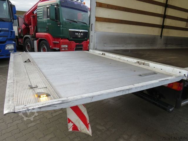 Transporter mit Pritsche & Plane MERCEDES-BENZ Atego 818 L Pritsche LBW LBW 1 to AHK+Luftans