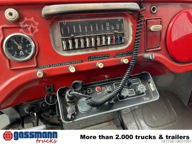 Feuerwehrfahrzeug Hanomag LF8 Markant L Diesel - Oldtimer Feuerwehrfahrzeug