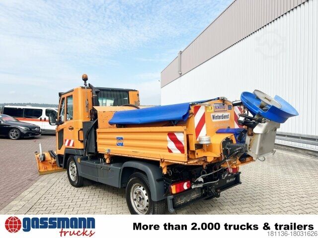 Kehrmaschine Multicar M31 4x4, 3-S-Kipper, Schneepflug, Streuer