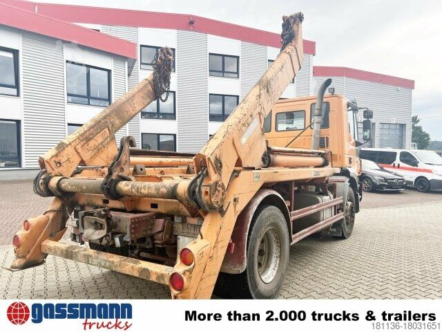 Kipper LKW Iveco 190 AD 35 4x2, Meiller Tele-Absetzer