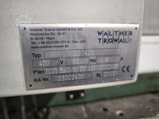 Vibratory finishing system Walther Trowal CD 400