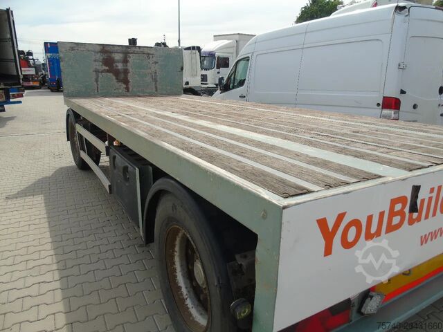 Plattformanhänger MOL 2x + 18 TON + nice status