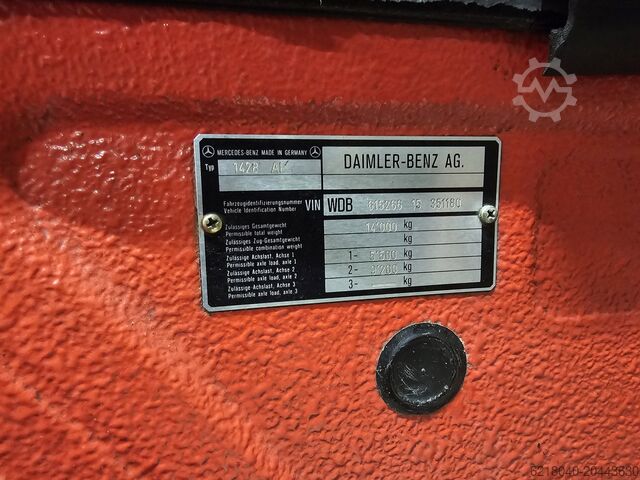 Fire engine Mercedes-Benz 1428 AF