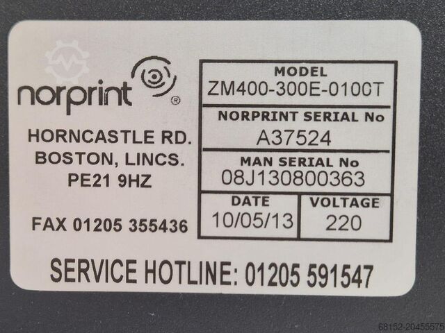 Zebra ZM400 Lable Printer Zebra ZM400