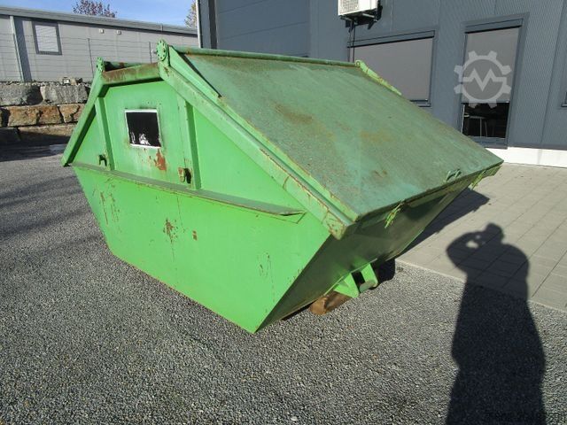 Skip truck  Absetz Deckelmulde Container 5qm