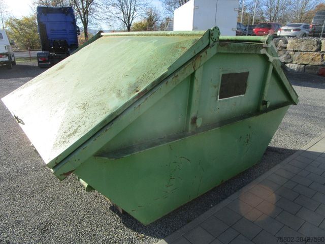 Skip truck  Absetz Deckelmulde Container 5qm