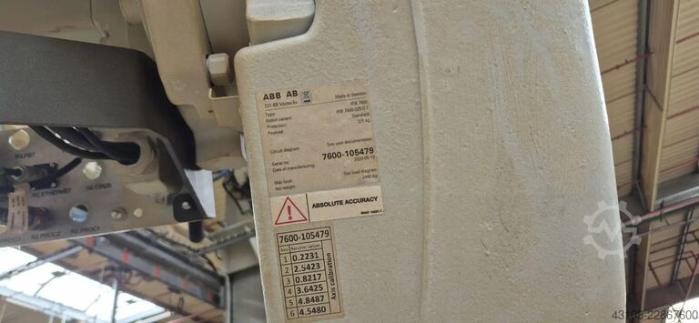 Industrial robot ABB IRB 7600