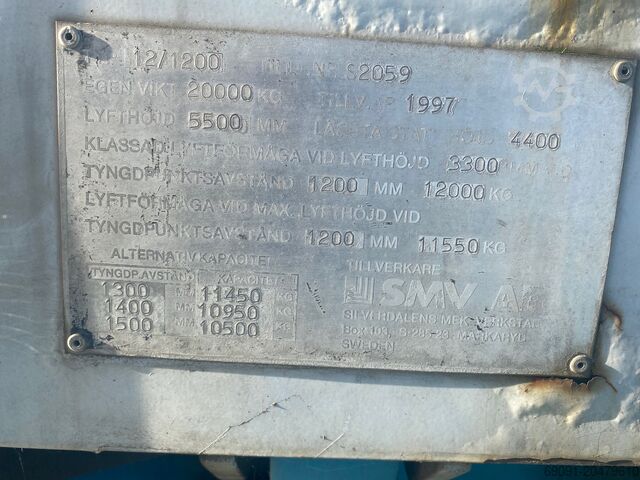 Reach stacker SMV 12-1200