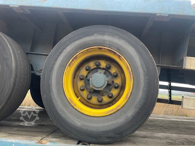 Plattformanhänger Haan OPL45 Heavy Duty (45Ton) / Rungen-Potholes / NL...