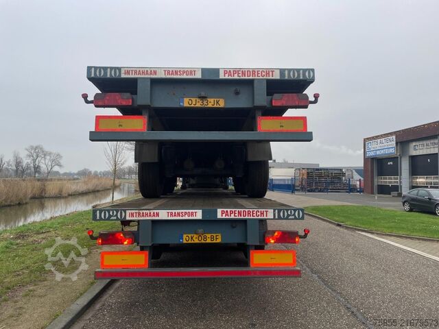 Plattformanhänger Haan OPL45 Heavy Duty (45Ton) / Rungen-Potholes / NL...