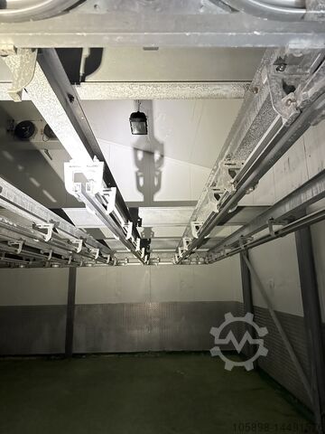 Alloy twin track meat rail system Rails Twintrack meat rail system