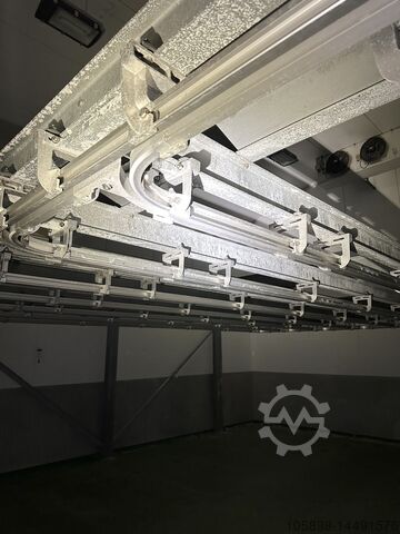 Alloy twin track meat rail system Rails Twintrack meat rail system