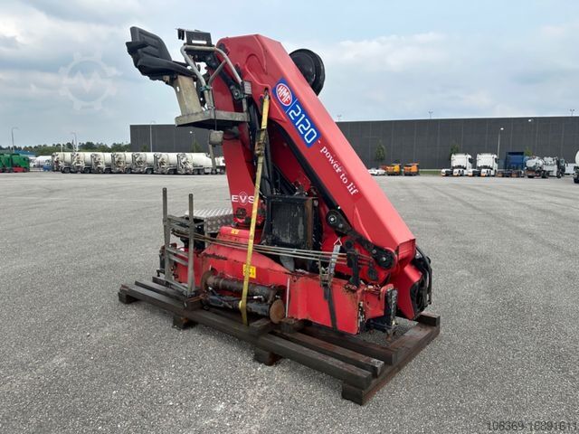 Truck mounted crane  HMF 2120 K4 Radio Remote / Crane / Kran