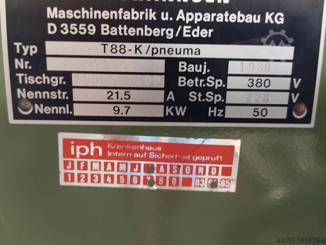 Langbandschleifmaschine