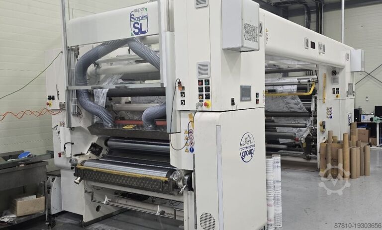 Laminating installation Nordmeccanica SuperSimplex L 1300