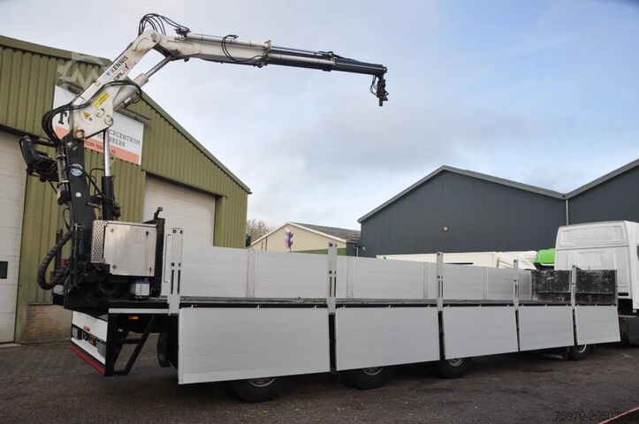 Loading platform KWB + KENNIS 13RL/60-2 KRAAN + ROTATOR + ALU BORDEN