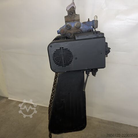 4x Electric chain hoist 7.5T, 400 V Verlinde Eurochain VL25 (type VL25 7502 B1)