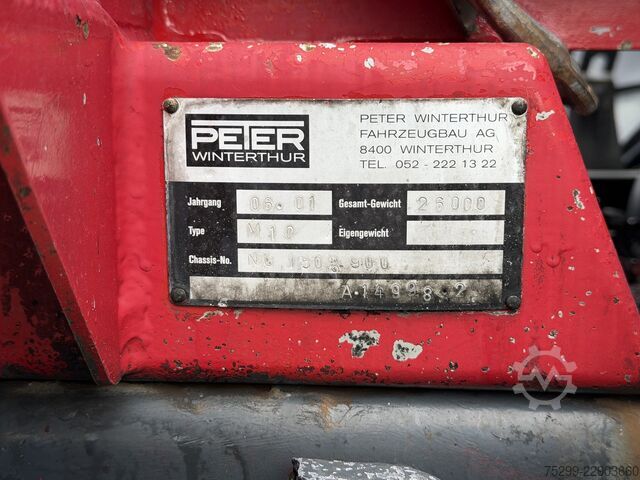 2001 Scania P 114 CB 6x4 Betonsilo Scania P114CB6x4